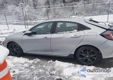 2019 Honda Civic Sport from USA, damaged, VIN SHHFK7G48KU215005
